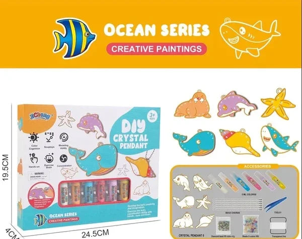 DIY Crystal Paint Arts and Crafts Set