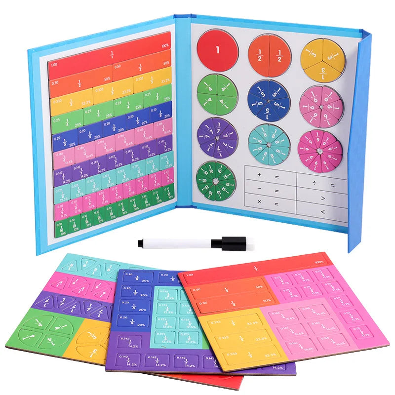 Magnetic Montessori Puzzle Book