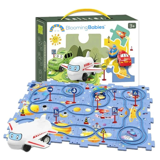 Puzzle Racer Kids Car Track Set